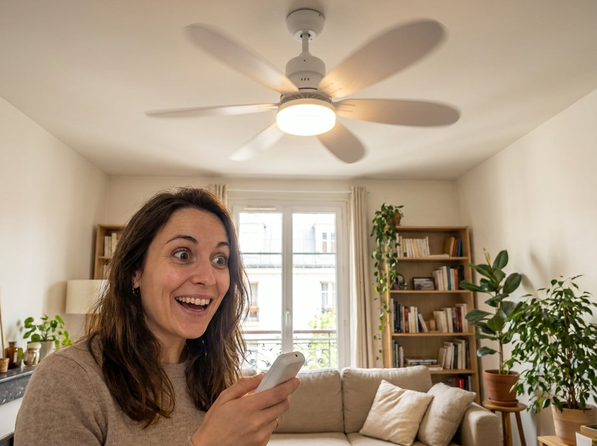 Cliente ravie avec Soufflo