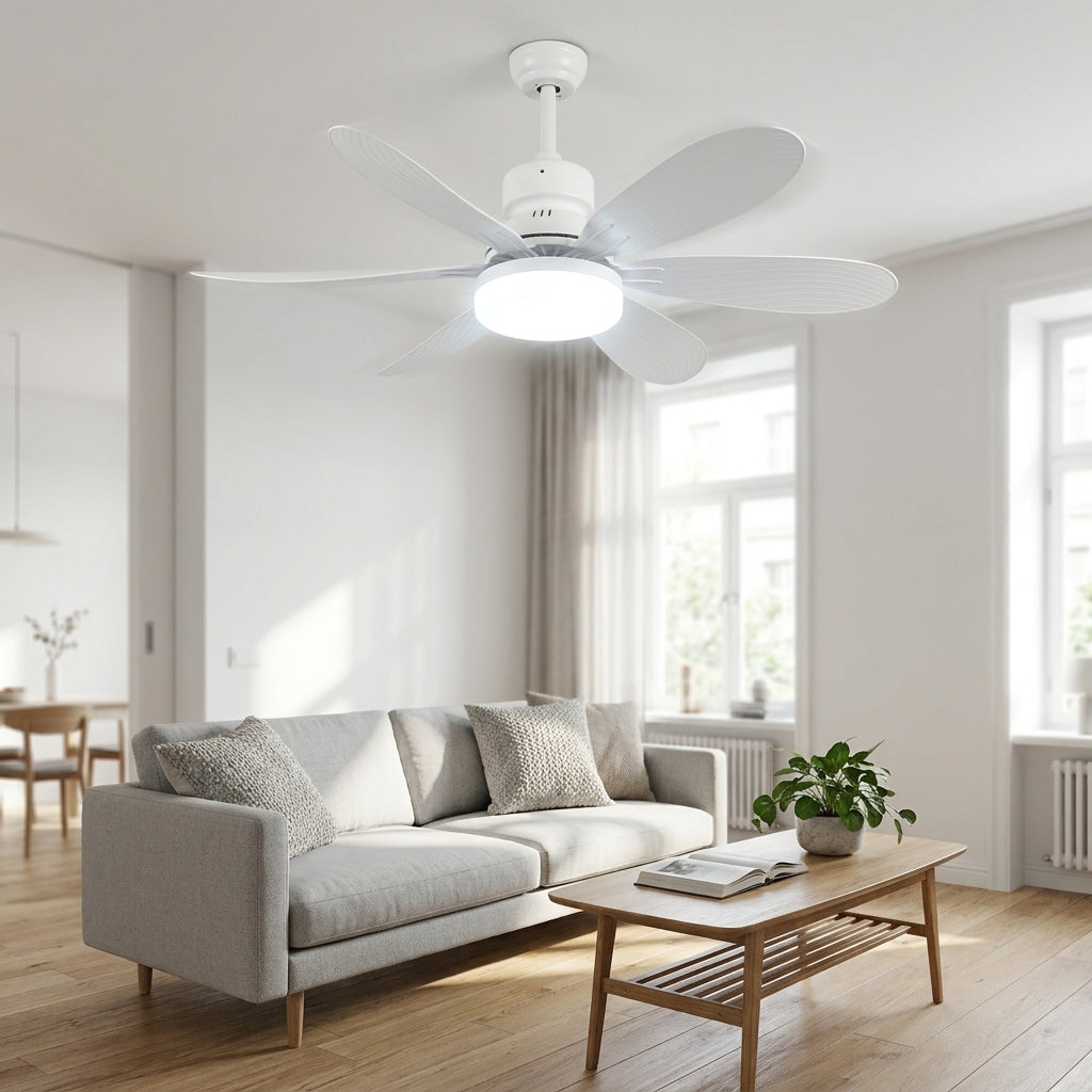 Soufflo dans un salon moderne